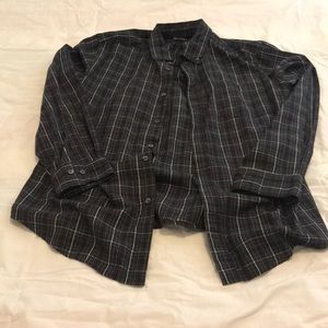 Plaid dress shirt